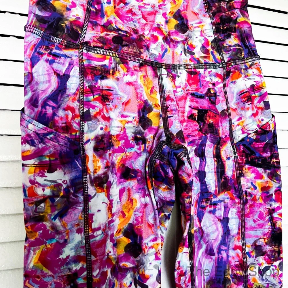 lululemon athletica | SeaWheeze Fast and Free High-Rise Tight 25" Flash Floral - Picture 2 of 9
